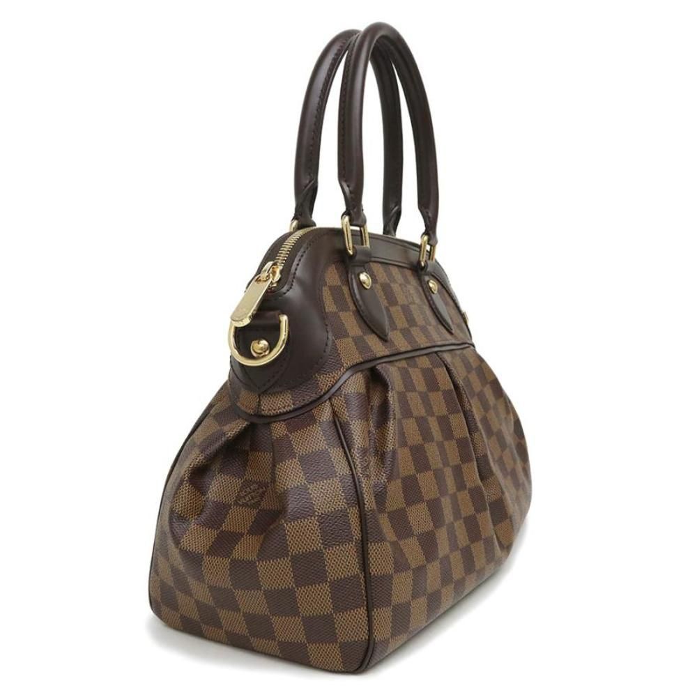 Louis Vuitton Trevi PM 2 Way Diagonal Shoulder Handbag Damier Brown - Picture 3 of 11